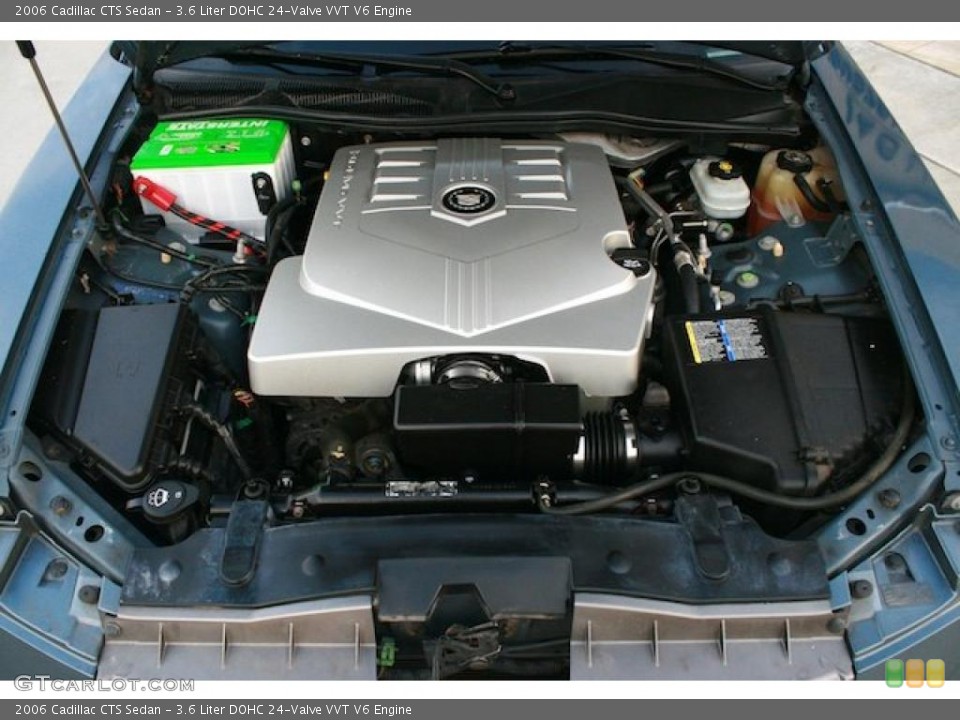 3.6 Liter DOHC 24-Valve VVT V6 Engine for the 2006 Cadillac CTS #45385654