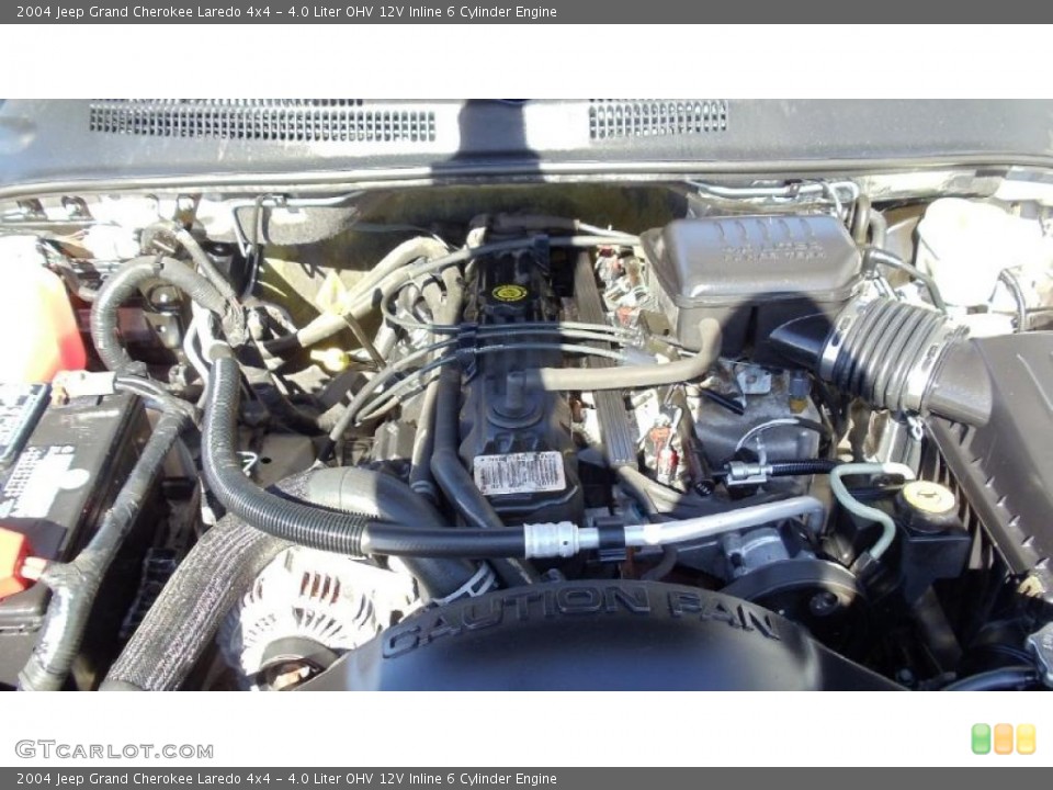 4.0 Liter OHV 12V Inline 6 Cylinder Engine for the 2004 Jeep Grand Cherokee #45386626
