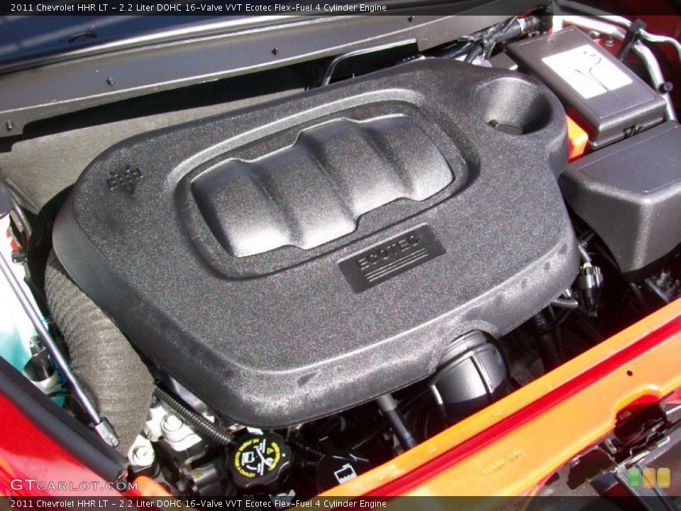 2.2 Liter DOHC 16-Valve VVT Ecotec Flex-Fuel 4 Cylinder Engine for the 2011 Chevrolet HHR #45401714
