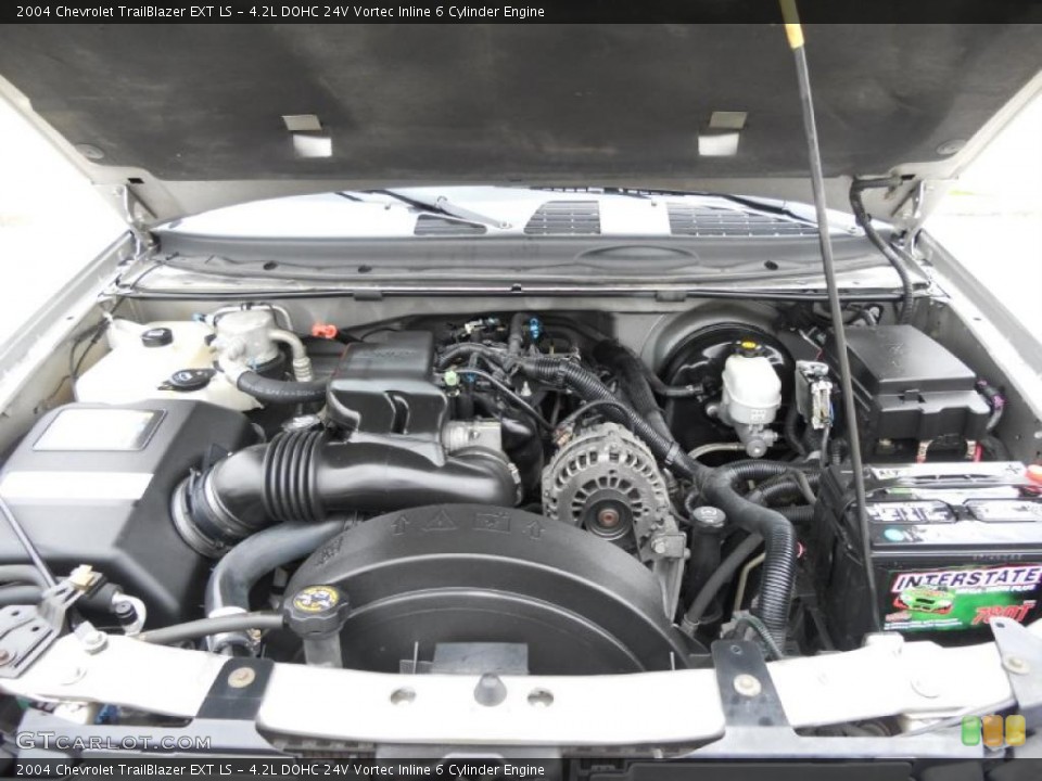 4.2L DOHC 24V Vortec Inline 6 Cylinder Engine for the 2004 Chevrolet TrailBlazer #45416064