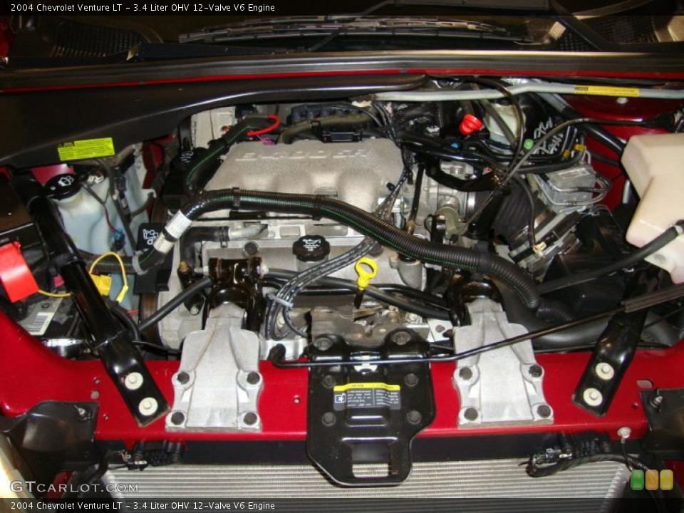 3.4 Liter OHV 12-Valve V6 Engine for the 2004 Chevrolet Venture #45423118