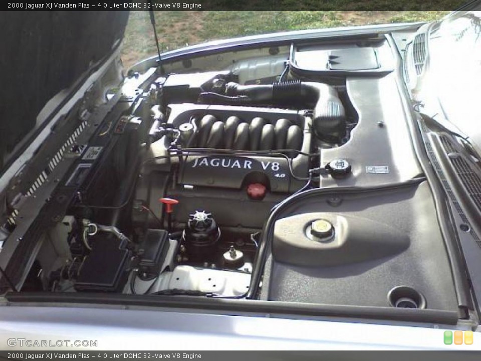 4.0 Liter DOHC 32-Valve V8 2000 Jaguar XJ Engine