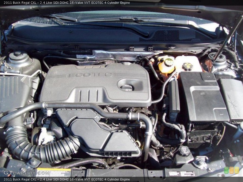 2.4 Liter SIDI DOHC 16-Valve VVT ECOTEC 4 Cylinder Engine for the 2011 Buick Regal #45436700