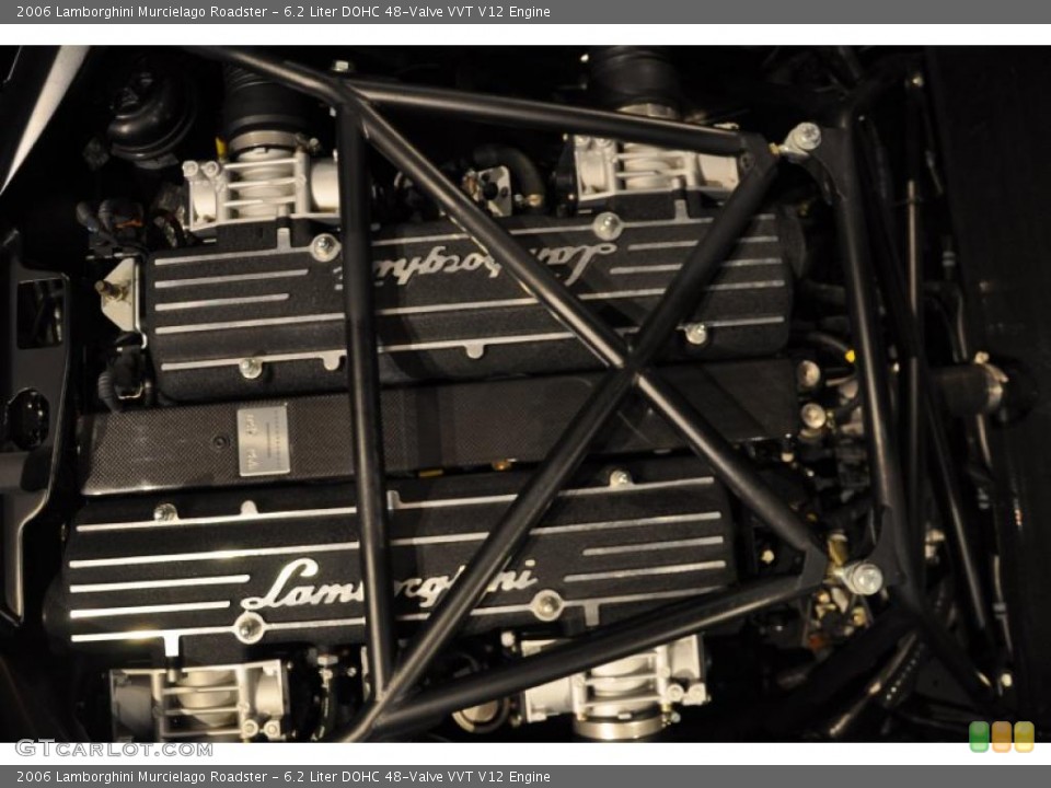 6.2 Liter DOHC 48-Valve VVT V12 Engine for the 2006 Lamborghini Murcielago #45444599