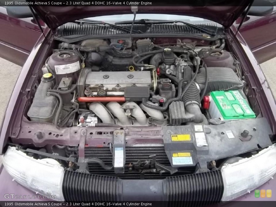 2.3 Liter Quad 4 DOHC 16-Valve 4 Cylinder 1995 Oldsmobile Achieva Engine