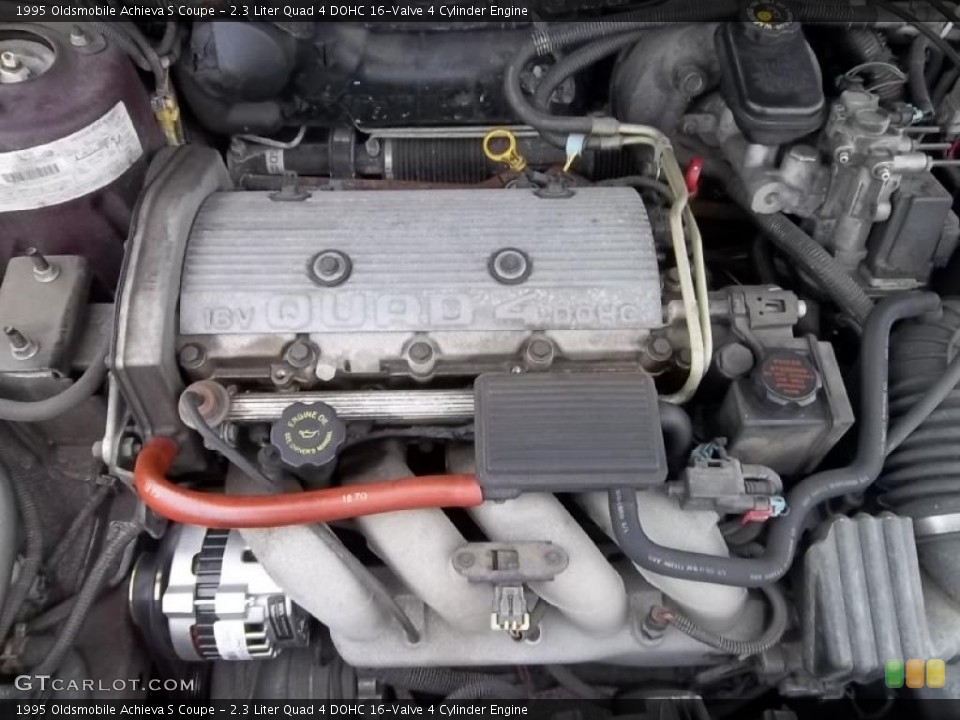 2.3 Liter Quad 4 DOHC 16-Valve 4 Cylinder Engine for the 1995 Oldsmobile Achieva #45445875