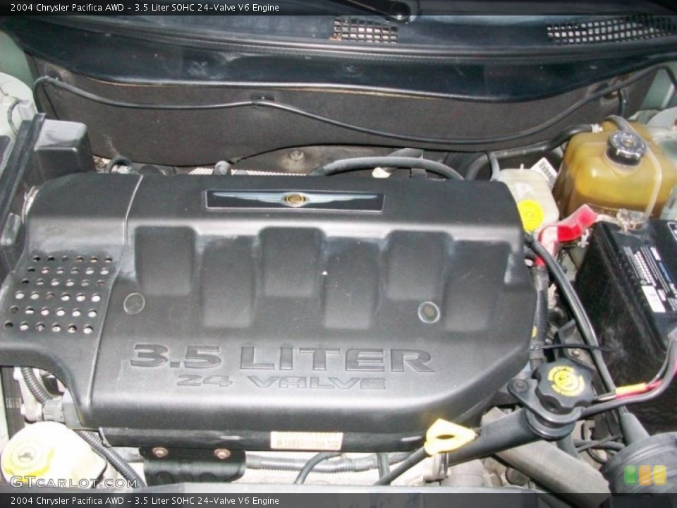 3.5 Liter SOHC 24-Valve V6 Engine for the 2004 Chrysler Pacifica #45447483