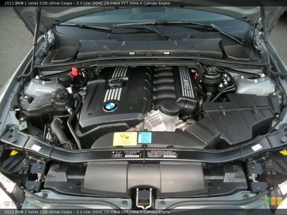 3.0 Liter DOHC 24-Valve VVT Inline 6 Cylinder Engine for the 2011 BMW 3 Series #45455592