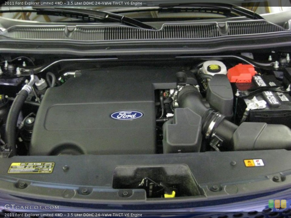 3.5 Liter DOHC 24-Valve TiVCT V6 Engine for the 2011 Ford Explorer #45458052