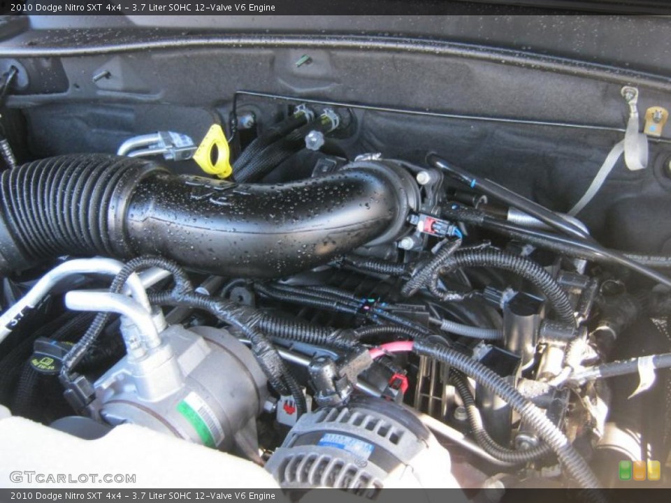 3.7 Liter SOHC 12-Valve V6 Engine for the 2010 Dodge Nitro #45465078