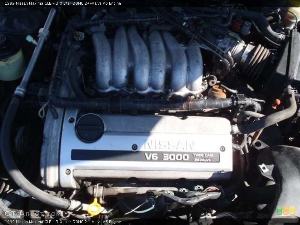 3.0 Liter DOHC 24-Valve V6 1999 Nissan Maxima Engine