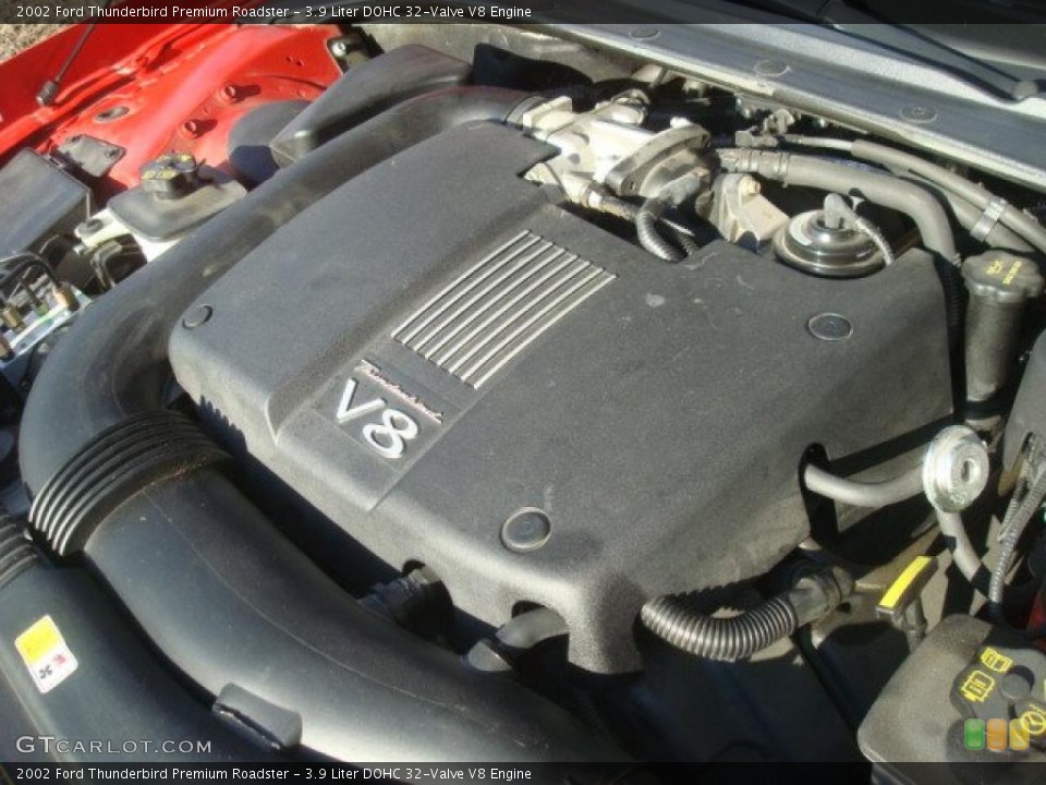 3.9 Liter DOHC 32-Valve V8 Engine for the 2002 Ford Thunderbird #45466526