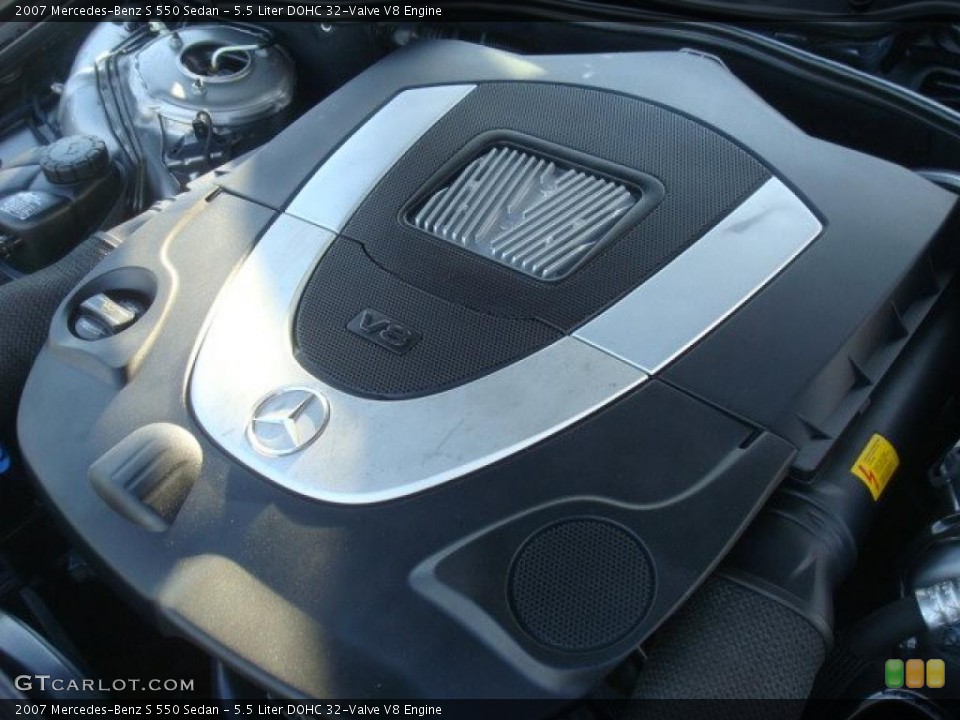 5.5 Liter DOHC 32-Valve V8 Engine for the 2007 Mercedes-Benz S #45471860