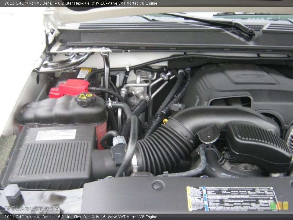 6.2 Liter Flex-Fuel OHV 16-Valve VVT Vortec V8 Engine for the 2011 GMC Yukon #45472041