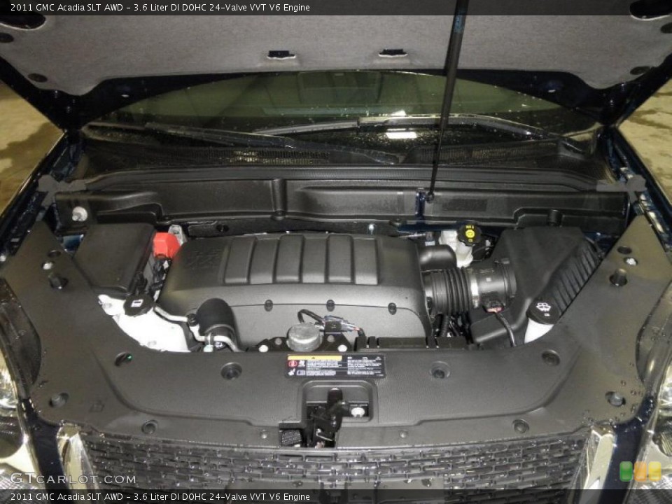 3.6 Liter DI DOHC 24-Valve VVT V6 Engine for the 2011 GMC Acadia #45472414