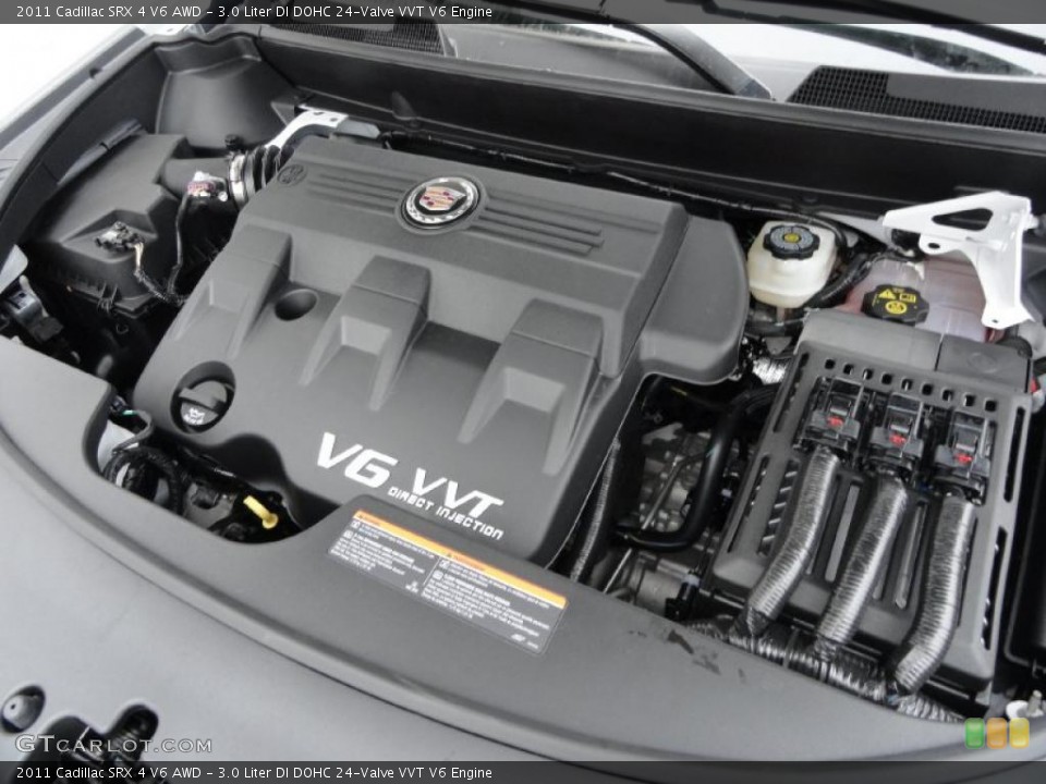 3.0 Liter DI DOHC 24-Valve VVT V6 Engine for the 2011 Cadillac SRX #45476786