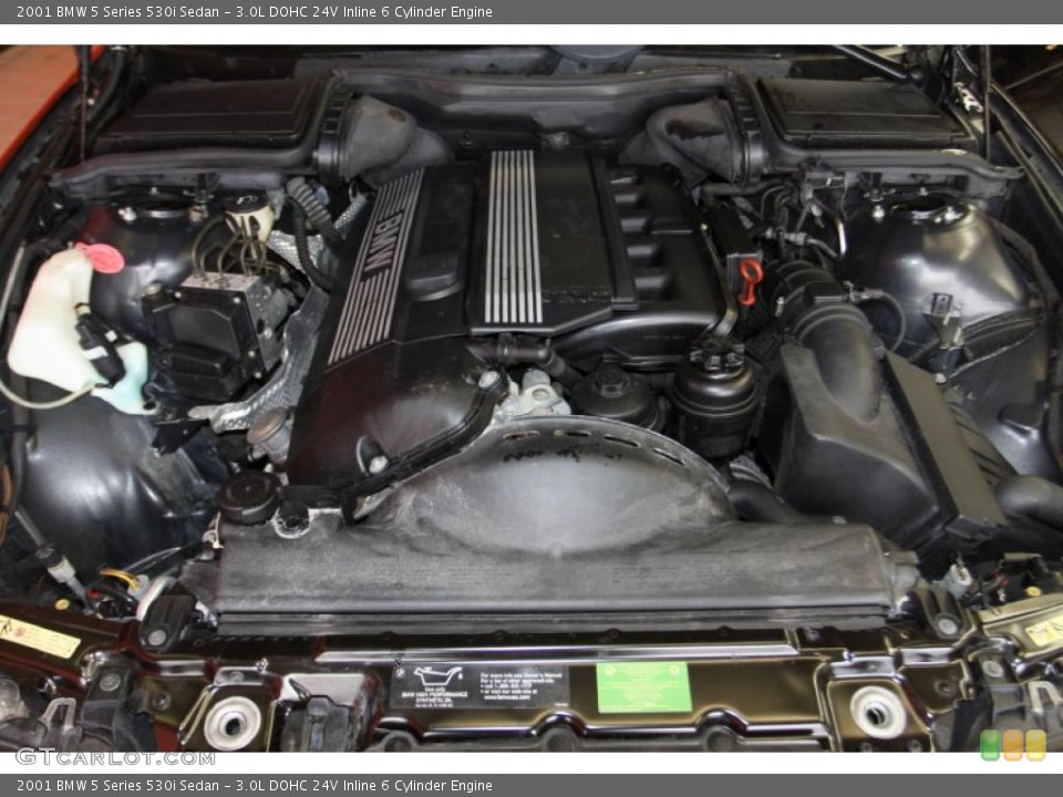 3.0L DOHC 24V Inline 6 Cylinder Engine for the 2001 BMW 5 Series #45484509