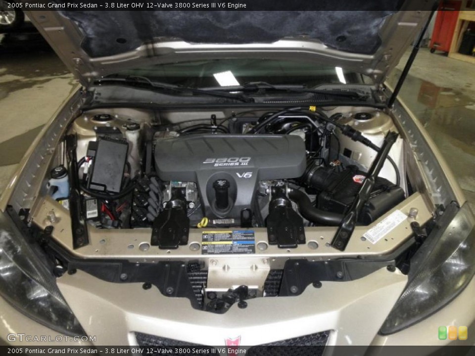 3.8 Liter OHV 12-Valve 3800 Series III V6 Engine for the 2005 Pontiac Grand Prix #45494467