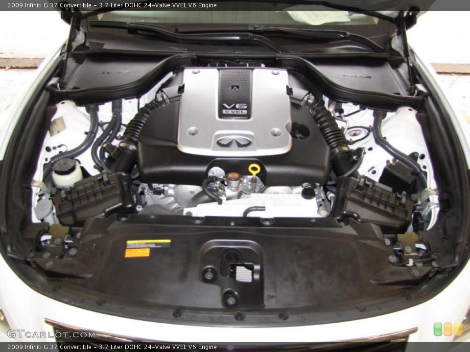 3.7 Liter DOHC 24-Valve VVEL V6 Engine for the 2009 Infiniti G #45495319