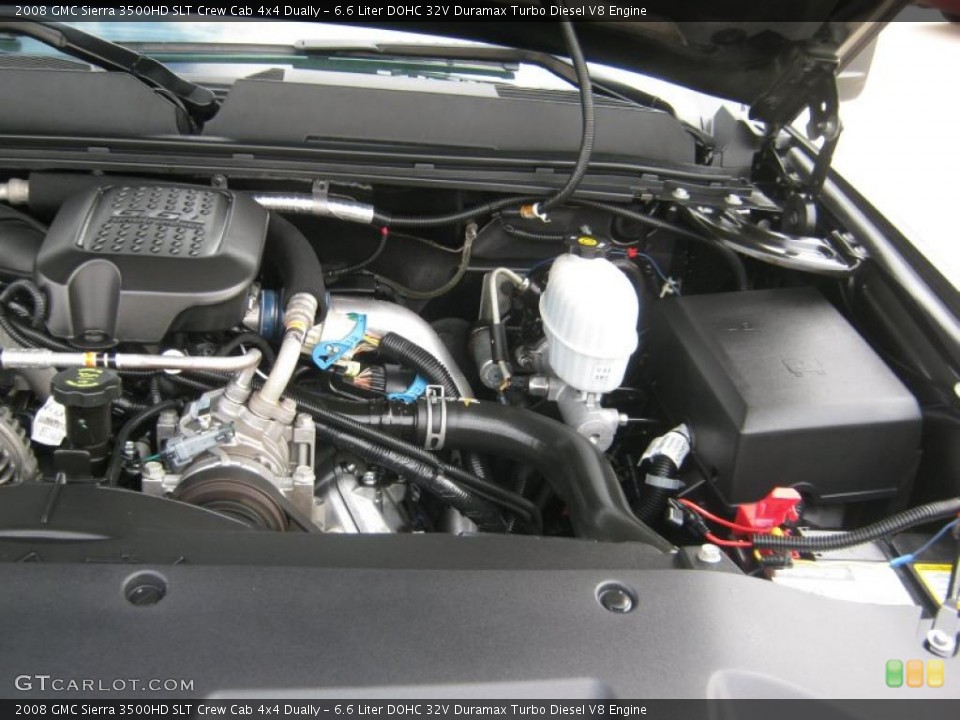 6.6 Liter DOHC 32V Duramax Turbo Diesel V8 Engine for the 2008 GMC Sierra 3500HD #45506595