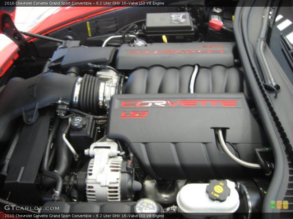 6.2 Liter OHV 16-Valve LS3 V8 Engine for the 2010 Chevrolet Corvette #45508263