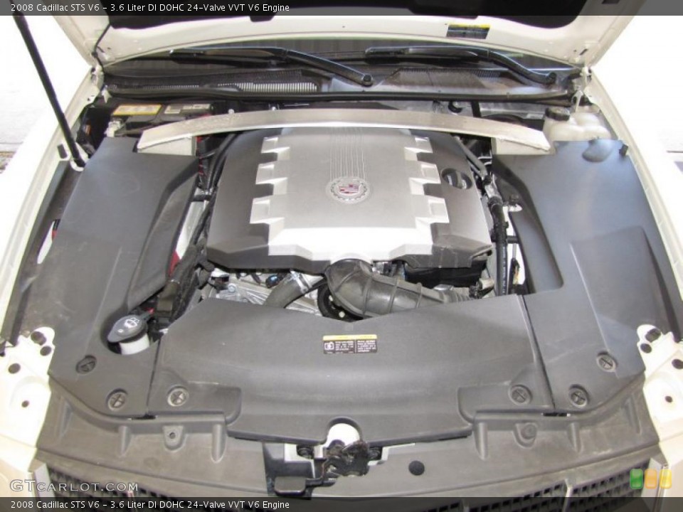 3.6 Liter DI DOHC 24-Valve VVT V6 Engine for the 2008 Cadillac STS #45524432