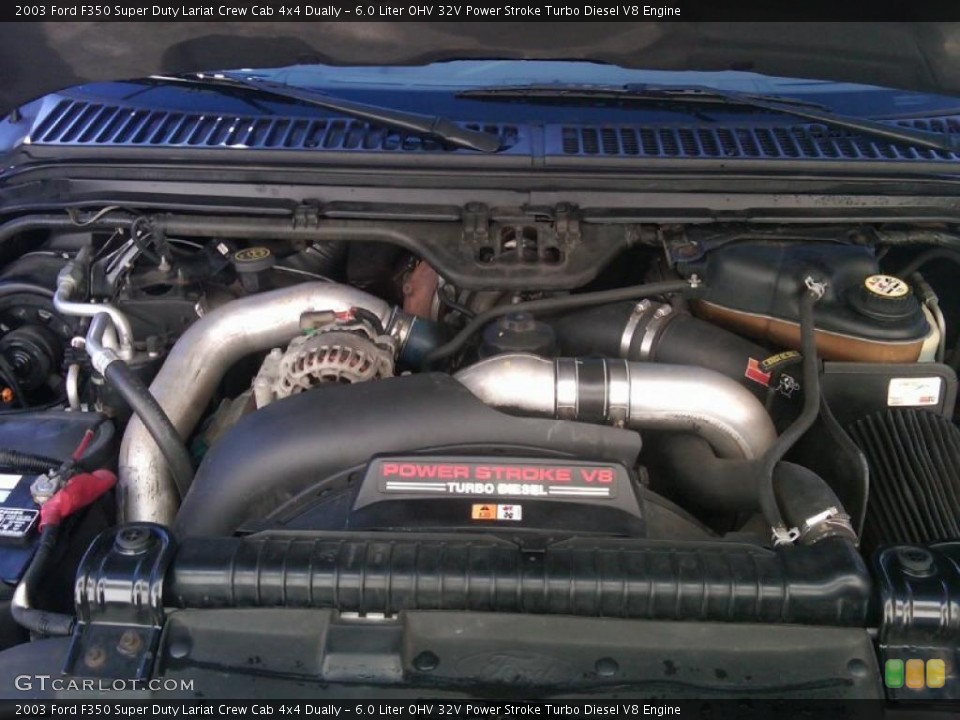 6.0 Liter OHV 32V Power Stroke Turbo Diesel V8 Engine for the 2003 Ford F350 Super Duty #45527200