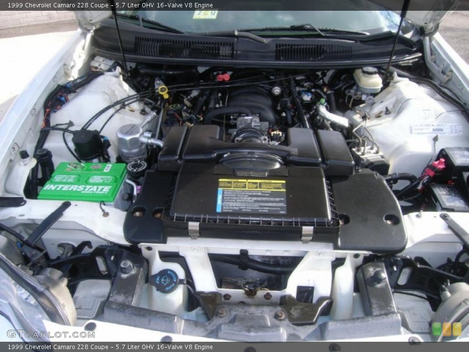 5.7 Liter OHV 16-Valve V8 Engine for the 1999 Chevrolet Camaro #45528260