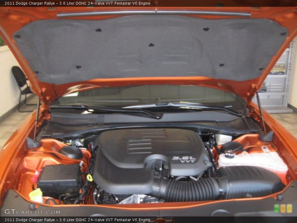 3.6 Liter DOHC 24-Valve VVT Pentastar V6 Engine for the 2011 Dodge Charger #45533333