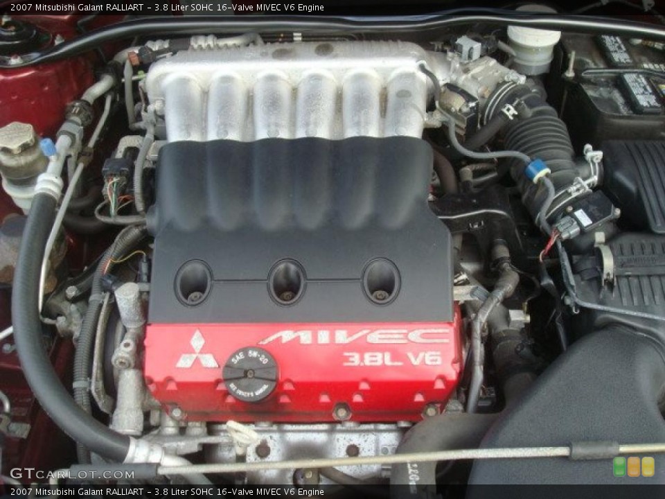 3.8 Liter SOHC 16-Valve MIVEC V6 Engine for the 2007 Mitsubishi Galant #45535072