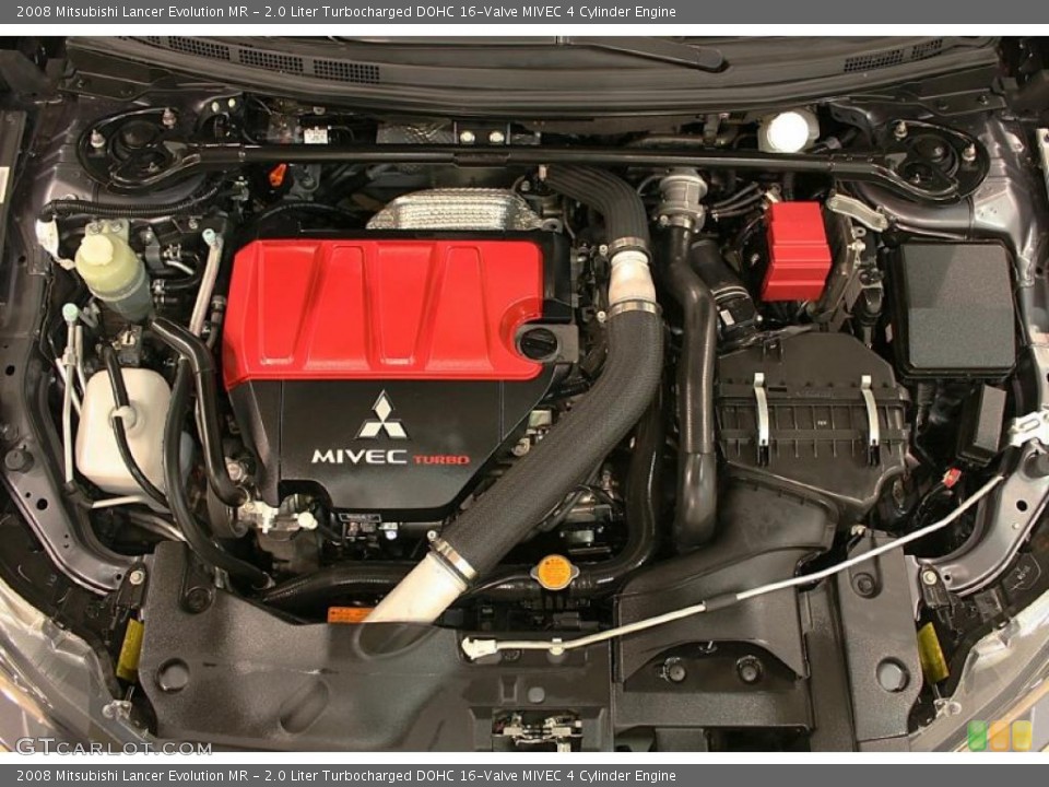 2.0 Liter Turbocharged DOHC 16-Valve MIVEC 4 Cylinder Engine for the 2008 Mitsubishi Lancer Evolution #45538355