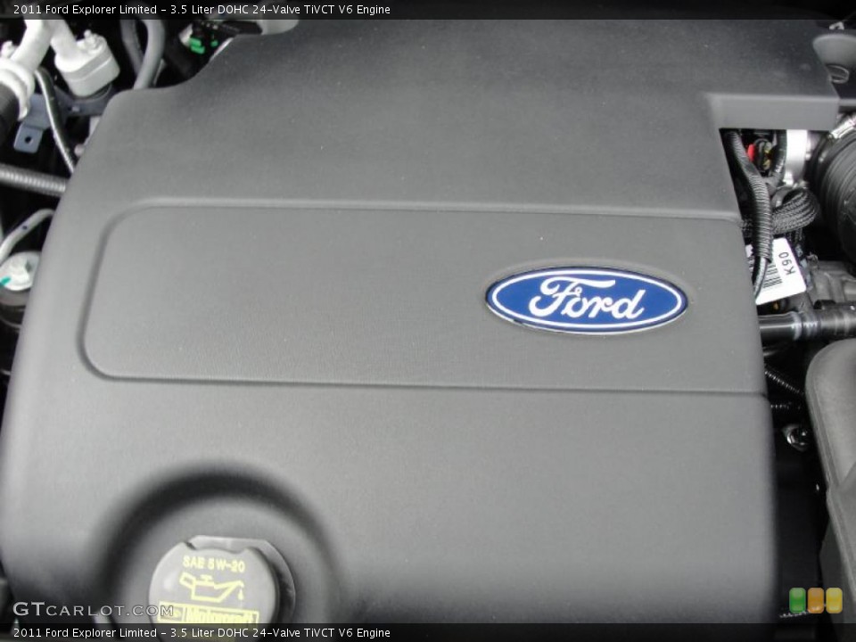 3.5 Liter DOHC 24-Valve TiVCT V6 Engine for the 2011 Ford Explorer #45538686