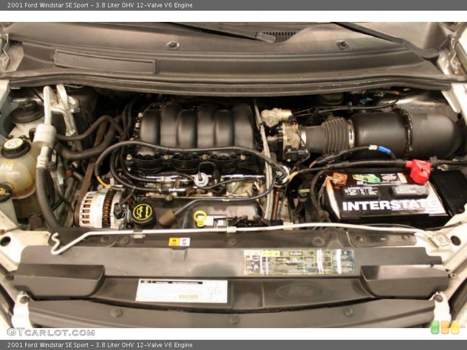 3.8 Liter OHV 12-Valve V6 Engine for the 2001 Ford Windstar #45541543