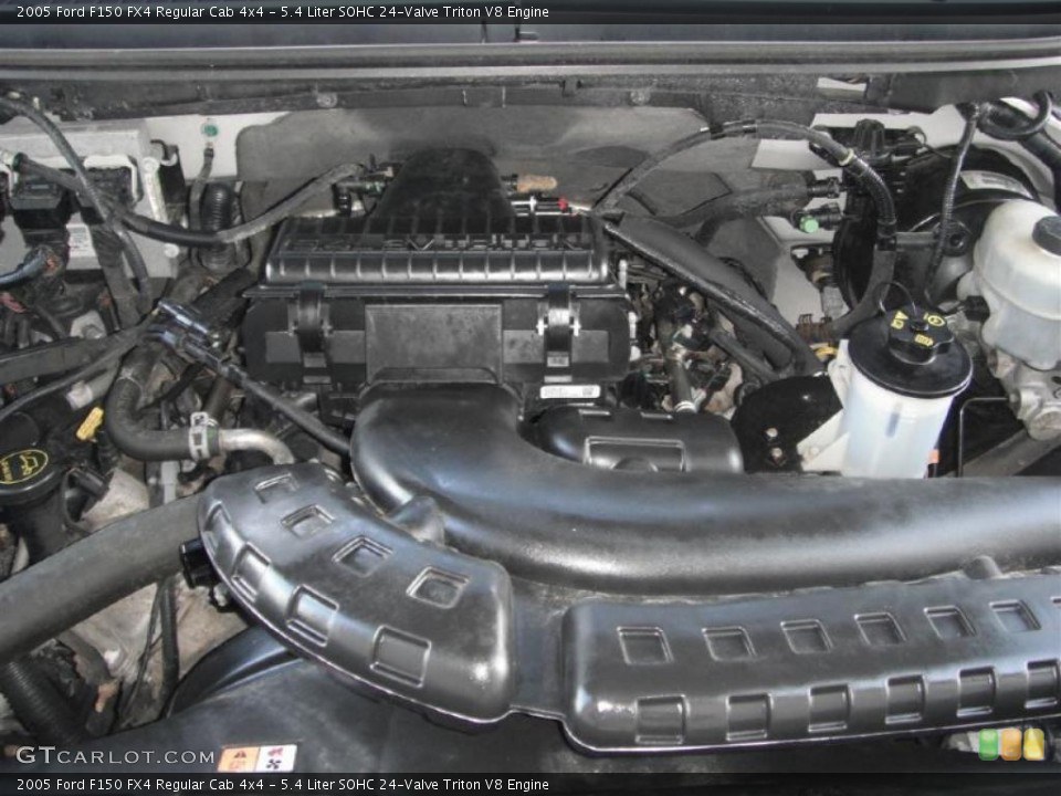 5.4 Liter SOHC 24-Valve Triton V8 Engine for the 2005 Ford F150 #45541655