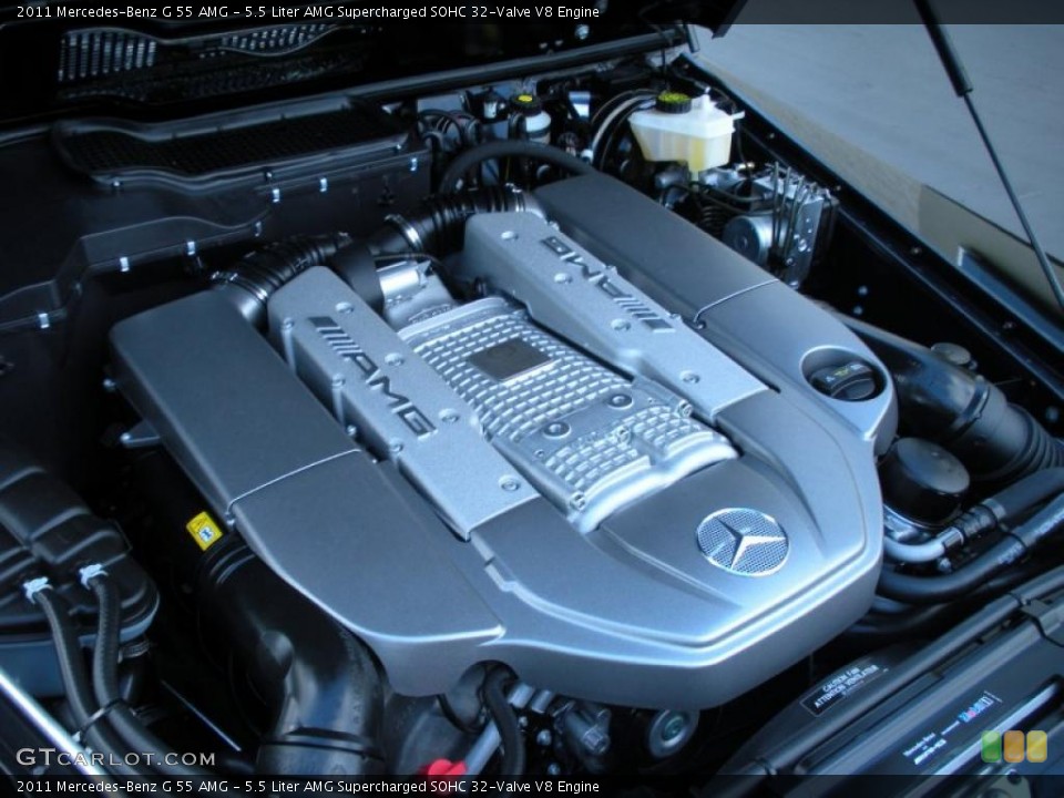 5.5 Liter AMG Supercharged SOHC 32-Valve V8 Engine for the 2011 Mercedes-Benz G #45545545