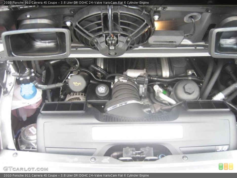 3.8 Liter DFI DOHC 24-Valve VarioCam Flat 6 Cylinder Engine for the 2010 Porsche 911 #45547565