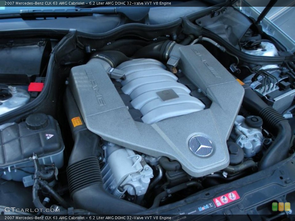 6.2 Liter AMG DOHC 32-Valve VVT V8 Engine for the 2007 Mercedes-Benz CLK #45548705