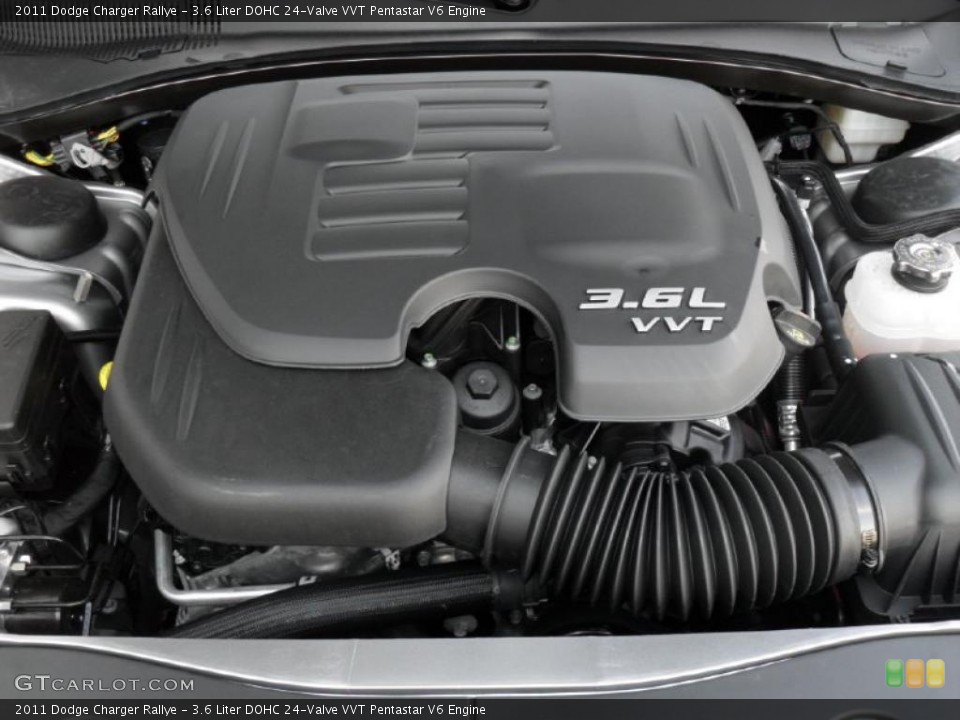 3.6 Liter DOHC 24-Valve VVT Pentastar V6 Engine for the 2011 Dodge Charger #45548965