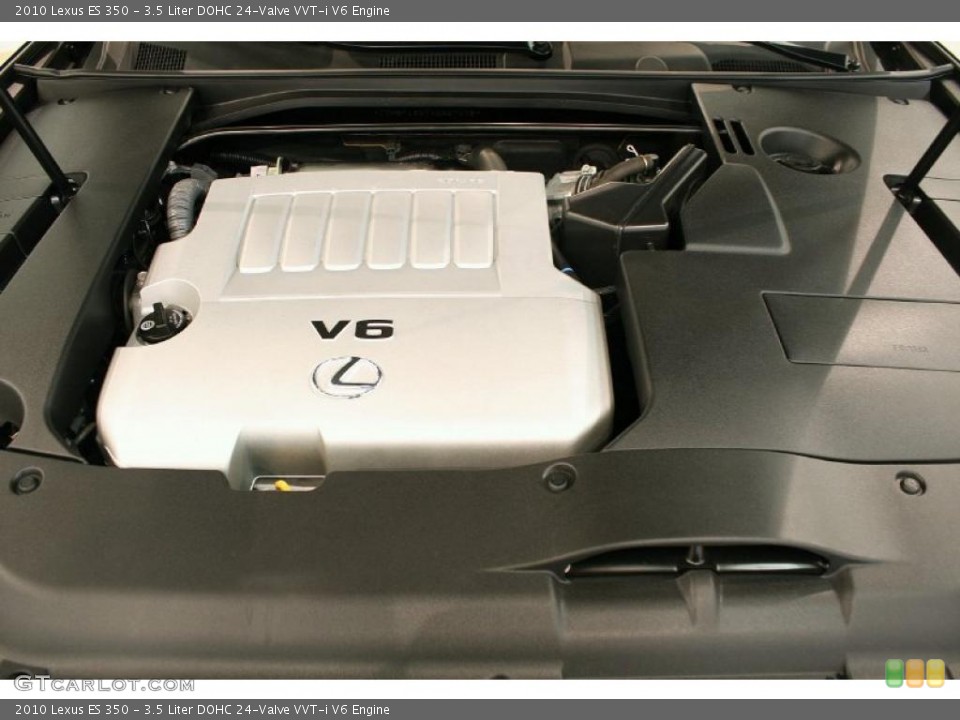 3.5 Liter DOHC 24-Valve VVT-i V6 Engine for the 2010 Lexus ES #45553929