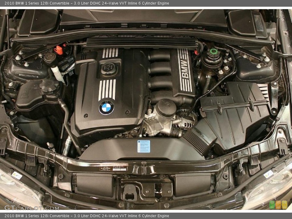 3.0 Liter DOHC 24-Valve VVT Inline 6 Cylinder Engine for the 2010 BMW 1 Series #45556741