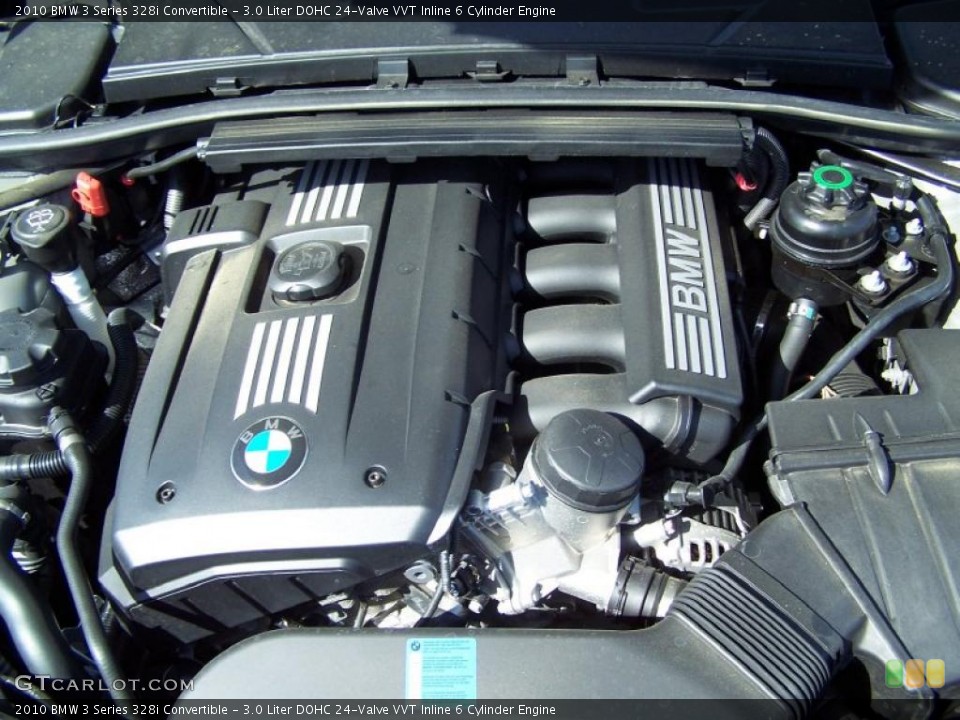 3.0 Liter DOHC 24-Valve VVT Inline 6 Cylinder Engine for the 2010 BMW 3 Series #45566911
