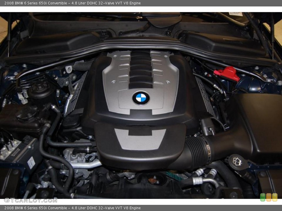 4.8 Liter DOHC 32-Valve VVT V8 Engine for the 2008 BMW 6 Series #45570104