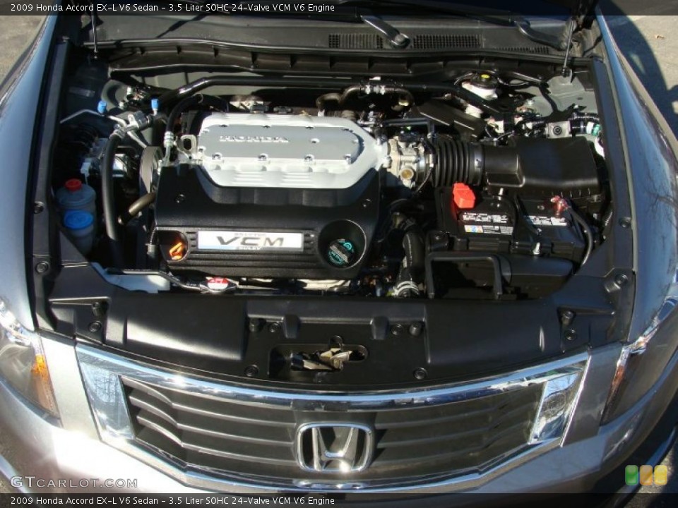 3.5 Liter SOHC 24-Valve VCM V6 Engine for the 2009 Honda Accord #45575374