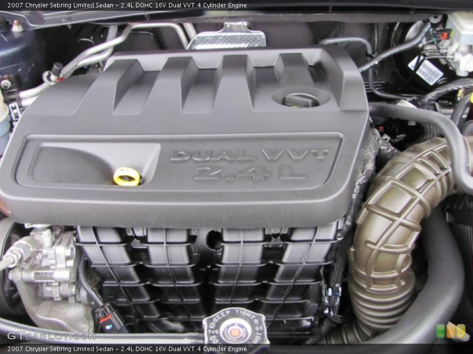 2.4L DOHC 16V Dual VVT 4 Cylinder Engine for the 2007 Chrysler Sebring #45581859