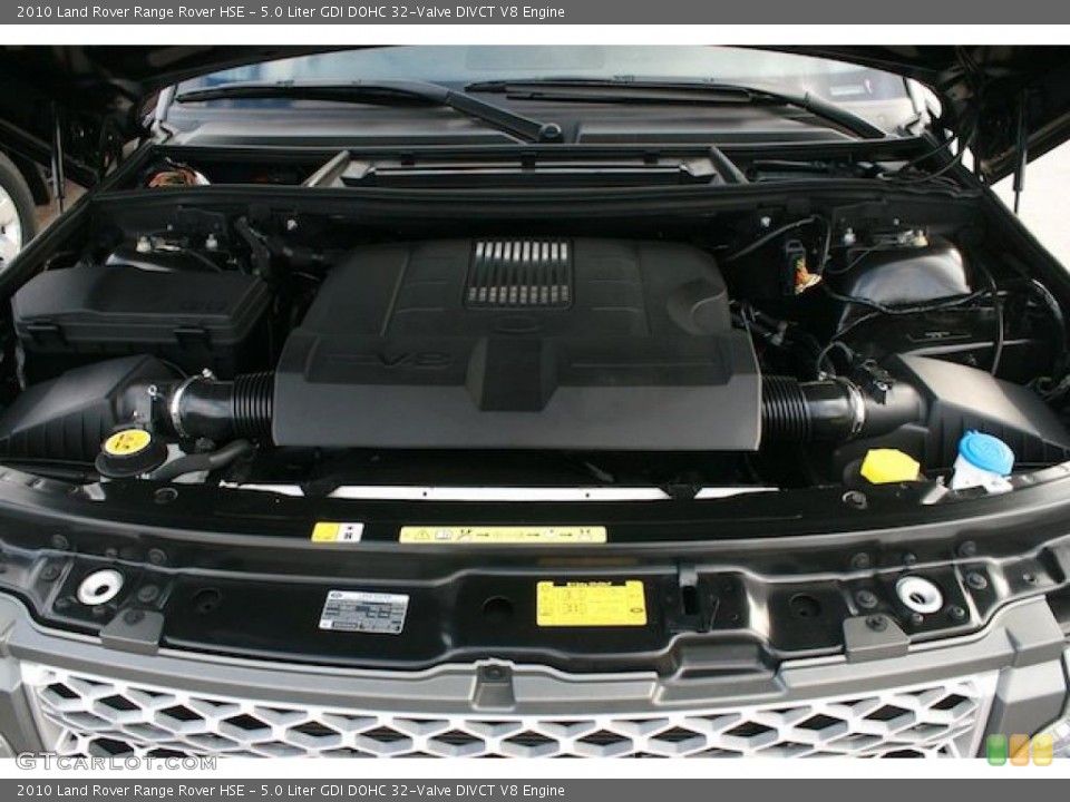 5.0 Liter GDI DOHC 32-Valve DIVCT V8 Engine for the 2010 Land Rover Range Rover #45586415