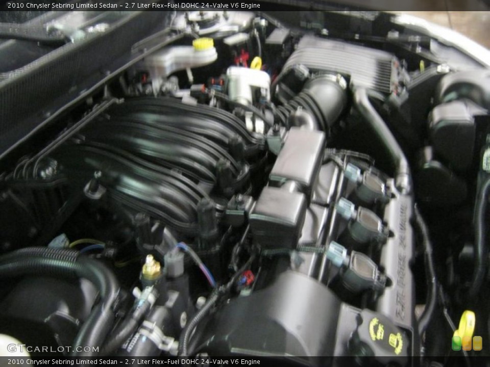 2.7 Liter Flex-Fuel DOHC 24-Valve V6 Engine for the 2010 Chrysler Sebring #45597360