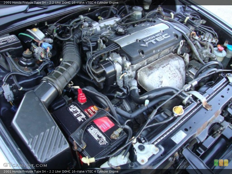 2.2 Liter DOHC 16-Valve VTEC 4 Cylinder Engine for the 2001 Honda Prelude #45607662