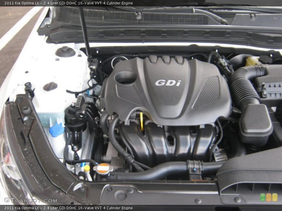 2.4 Liter GDi DOHC 16-Valve VVT 4 Cylinder Engine for the 2011 Kia Optima #45607737