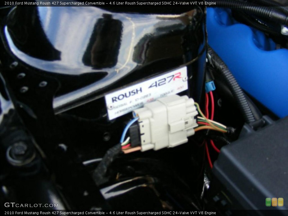4.6 Liter Roush Supercharged SOHC 24-Valve VVT V8 Engine for the 2010 Ford Mustang #45611267