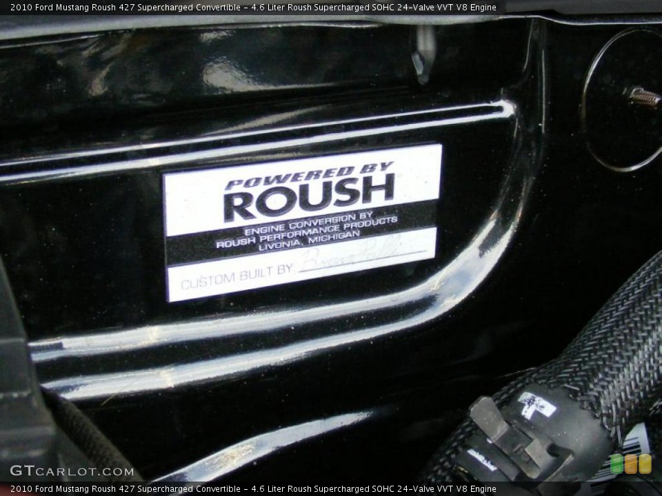 4.6 Liter Roush Supercharged SOHC 24-Valve VVT V8 Engine for the 2010 Ford Mustang #45611275